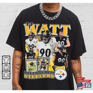 Tj Watt Sport Shirt Tshirt 90S 2023 Ticket Png